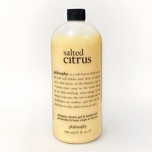 Philosophy Jumbo Salted‎ Citrus Shower Gel 32oz Self Care Body Care SPA